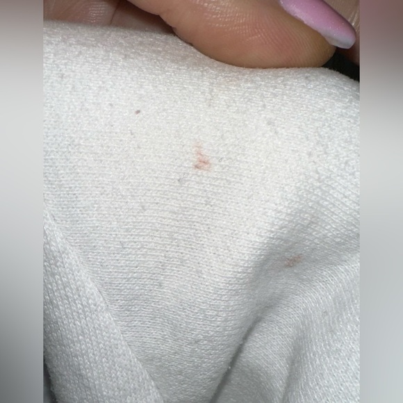 🤍FINAL SALE🤍 Playboy Happy Camper Beaded Rainbow Drop Shoulder Hoodie Size S - Picture 12 of 12